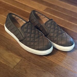 Quilted Slip On Sneakers
